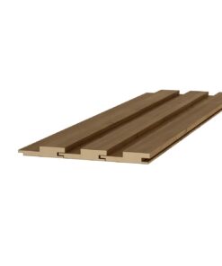 Alternative view of PAINEL RIPADO FREIJO AMBAR RU 2,70MT X 28CM EUCATEX