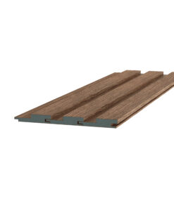 Alternative view of PAINEL RIPADO NOCE ORO NEW RU 2,70MT X 28CM EUCATEX