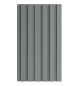 PAINEL RIPADO CINZA SUPREMO RU 2,70MT X 28CM EUCATEX