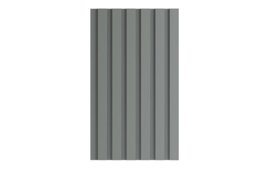 PAINEL RIPADO CINZA SUPREMO RU 2,70MT X 28CM EUCATEX