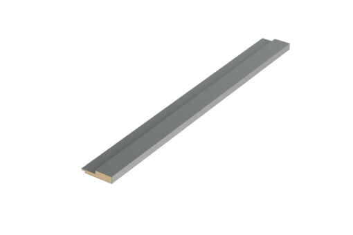RIPADO ACABAMENTO MACHO EUCATEX CINZA SUPREMO 270CM x 5,5CM