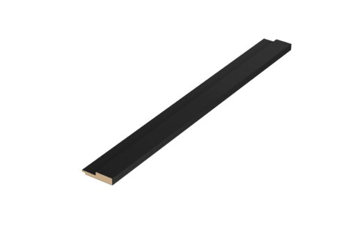 RIPADO ACABAMENTO MACHO RU EUCATEX PRETO 270CM x 5,5CM